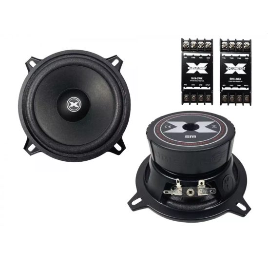 Excursion SHX-5.3C 3-drożny zestaw głośnikowy: 2 woofery 130mm, średnio-wysokotonowa sekcja SX-SAT, 4 zwrotnice - 3ohm, 75/200W, 91dB, 55-20000Hz, głę